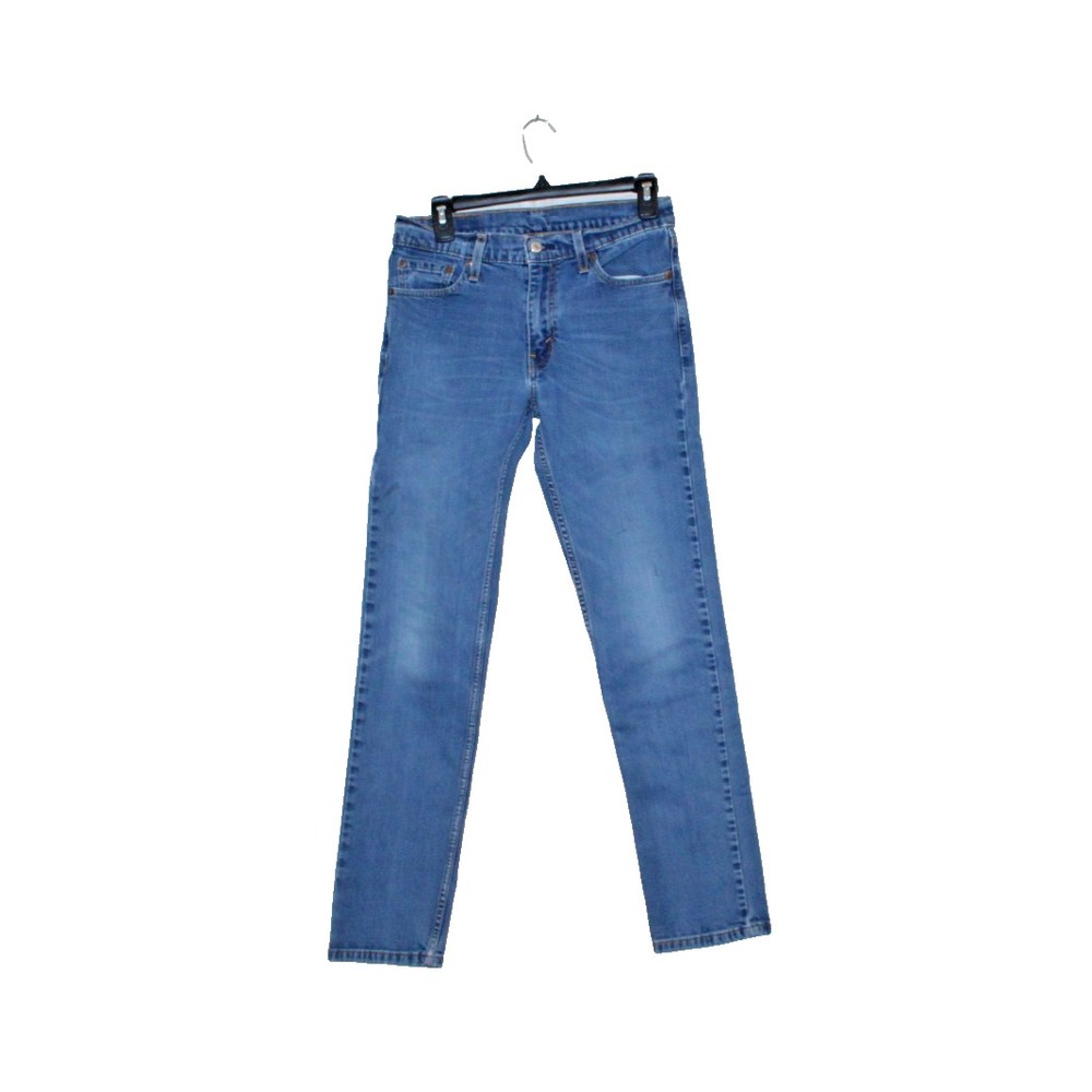 Levi's 511 Skinny Jeans Mens 30x32 Measured 28x30 Blue Denim Y2K
